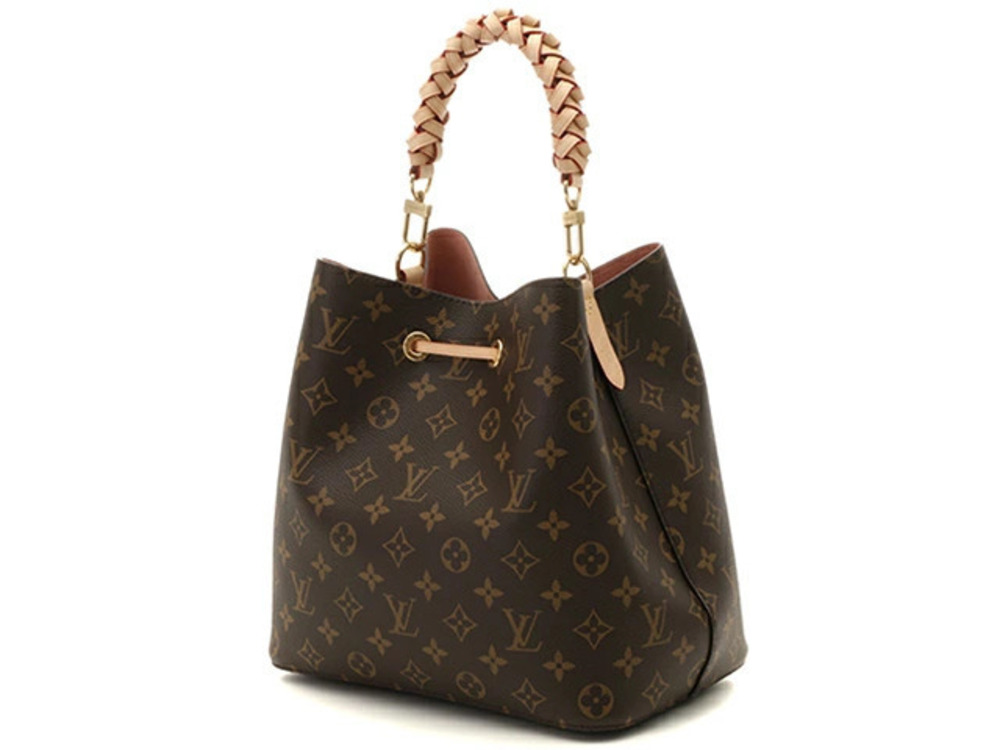 Louis Vuitton Monogram Bag Neo Noe Shoulder Brown